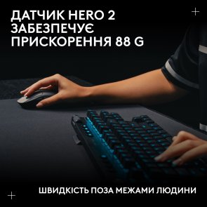 Миша Logitech G Pro 2 Lightspeed White (910-007302)