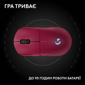 Миша Logitech G Pro 2 Lightspeed Pink (910-007309)