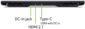 Фото: Ноутбук Acer Nitro V 17 AI ANV17-41-R7NT NH.QYVEU.006 Black - 17.3" IPS 180 Гц / AMD Ryzen 7 / 260 / DDR5 32 ГБ / PCI-E SSD 1 ТБ / GeForce RTX 5060 № 6 | KTC