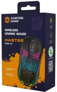 Фото: Миша Canyon Haster GMW-18 Wireless Black (CND-SGMW18) № 6 | KTC