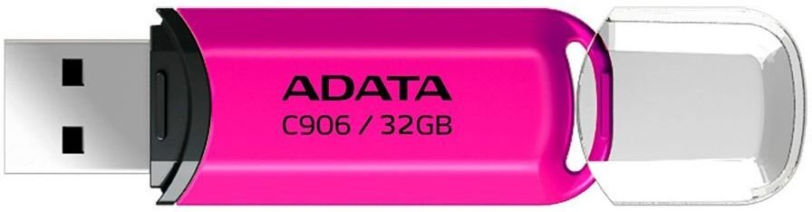 Флешка USB A-Data C906 32GB Purple Pink (AC906-32G-RPP)