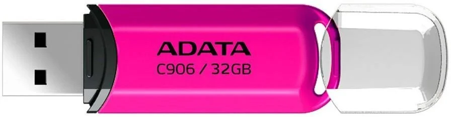 Фото: Флешка USB A-Data C906 32GB Purple Pink (AC906-32G-RPP) № 2 | KTC