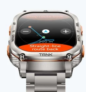 Фото: Смарт годинник KOSPET Tank M3 Ultra SE Silver № 4 | KTC