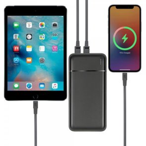 Батарея універсальна Riva RivaPower VA2101 10000mAh 22.5W Black (RIVAPOWER VA2101 (Black))
