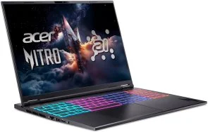 Фото: Ноутбук Acer Nitro 16S AI AN16S-61-R5C5 NH.QXVEU.003 Black - 16" IPS 180 Гц / AMD Ryzen 9 / 365 / DDR5 32 ГБ / PCI-E SSD 2 ТБ / GeForce RTX 5070 № 2 | KTC
