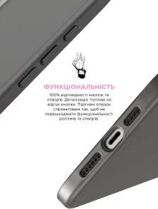 Фото: Чохол ArmorStandart for Apple iPhone 15 Pro - ICON2 MagSafe Clay (ARM72744) № 4 | KTC