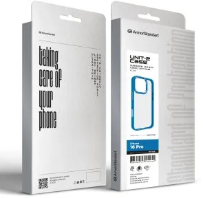 Фото: Чохол ArmorStandart for Apple iPhone 16 Pro - UNIT2 Sky Blue (ARM78760) № 2 | KTC