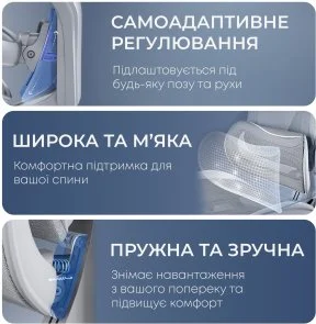 Фото: Крісло SIHOO Doro C300L White (DORO-C300L-A3-102) № 17 | KTC