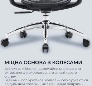 Фото: Крісло SIHOO Doro C300L Black (DORO-C300L-A3-101) № 16 | KTC