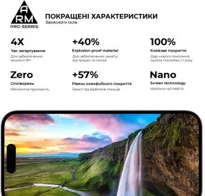 Фото: Захисне скло ArmorStandart Pro for Apple iPhone 16 Pro Max (ARM78511) № 5 | KTC