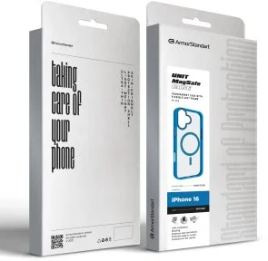 Фото: Чохол ArmorStandart for Apple iPhone 16 - Unit MagSafe Sky Blue (ARM78726) № 2 | KTC