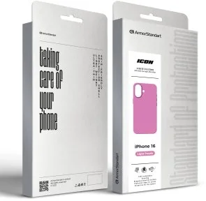 Фото: Чохол ArmorStandart for Apple iPhone 16 - ICON2 Case Light Purple (ARM79627) № 9 | KTC