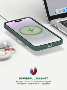 Фото: Чохол ArmorStandart for Apple iPhone 15 - ICON2 MagSafe Cypress (ARM72731) № 9 | KTC