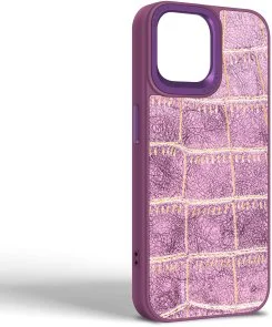 Фото: Чохол Harder for Apple iPhone 15 - Crocosaur Purple (ARM76698) № 2 | KTC