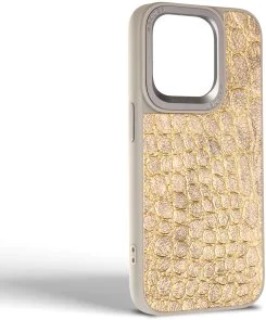 Фото: Чохол Harder for Apple iPhone 15 Pro - Crocosaur Titanium (ARM76705) № 2 | KTC