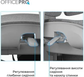 Фото: Крісло OfficePro Elite OC950G Grey № 16 | KTC