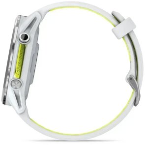 Смарт годинник Garmin Forerunner 970 Titanium with Whitestone Case and Whitestone/Translucent Amp Yellow Band (010-02969-11)