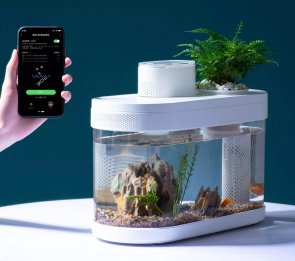 Акваріум Xiaomi Descriptive Geometry Eco Fish Tank Pro White (HF-JHYJ007)
