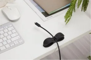 Фото: Органайзер для кабелів OfficePro CM001B Black № 6 | KTC