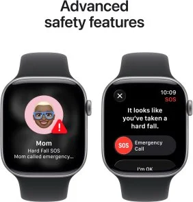 Фото: Смарт годинник Apple Watch 11 GPS LTE 46mm - Space Grey Aluminium Case with Black Sport Band - S/M (MFC94) № 6 | KTC