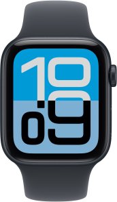 Смарт годинник Apple Watch SE 3 GPS LTE - 44mm Midnight Aluminium Case with Midnight Sport Band - S/M (MEPH4)