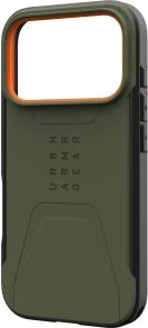 Фото: Чохол UAG for Apple iPhone 17 Pro - Civilian MagSafe Olive/Orange (114545117297) № 15 | KTC