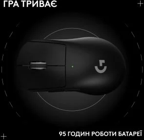 Фото: Миша Logitech G Pro X Superlight 2 Dex Wireless Black (910-007357) № 14 | KTC