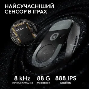 Фото: Миша Logitech G Pro X Superlight 2 Dex Wireless Black (910-007357) № 4 | KTC