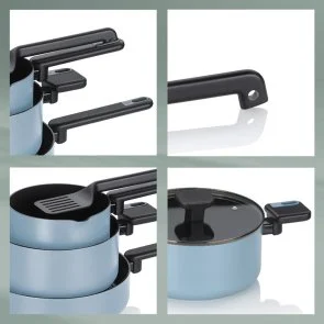 Фото: Набір змішаний Kela Mira 24cm/ 1.5L/ 2.9L 5pcs Smoky Blue (15200) № 3 | KTC