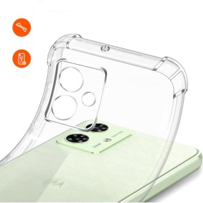 Чохол BeCover for Motorola G55 - Anti-Shock Clear (712780)