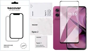 Фото: Захисне скло BeCover for Motorola G05 - Black (713413) № 4 | KTC