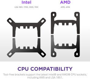 Система рідинного охолодження NZXT Kraken Plus 240 (RL-KN240-B2)