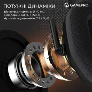 Фото: Гарнітура GamePro Genesis Mercury Pro Black (HSW120B) № 12 | KTC