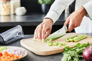 Фото: Ніж кухонний кухарський Tefal Eversharp 16.5cm Black (K2569004) № 12 | KTC