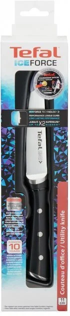 Фото: Ніж кухонний універсальний Tefal Ice Force 11cm Black (K2320914) № 3 | KTC