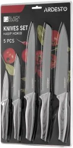 Фото: Набір ножів Ardesto Black Mars 5pcs Grey (AR2105BG) № 8 | KTC