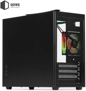 Фото: Корпус QUBE Bring ARGB Black with window (BRING_GBNU3) № 5 | KTC