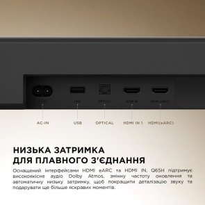 Саундбар TCL Q65HE Black