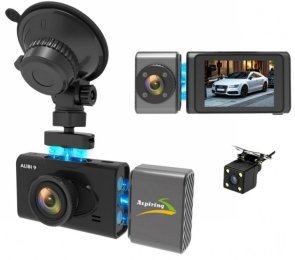 Відеореєстратор Aspiring Alibi 9 GPS 3 Cameras Speedcam (CD1MP20GAL9)