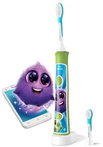 Фото: Електрична зубна щітка Philips Sonicare For Kids Bluetooth Green (HX6352/11) № 3 | KTC
