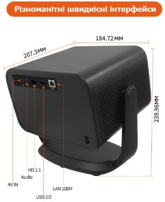 Проектор Equipify UX-C30 (300 Lm)