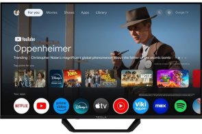 Телевізор LED Tesla 43E655BUS (Google TV, Wi-Fi, 3840x2160)