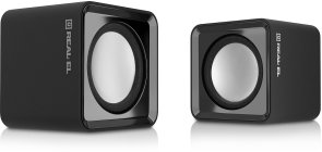 Колонки Real-EL S-10 Black (EL121100020)