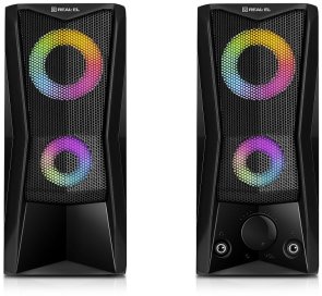 Колонки Real-EL S-107 Black (EL121100017)