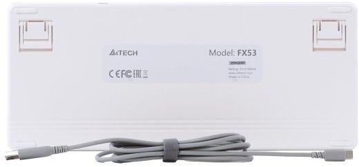 Клавіатура A4tech Fstyler FX53 White