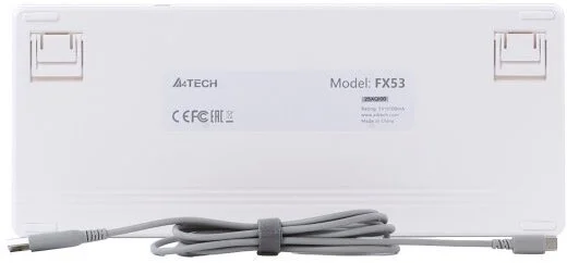 Фото: Клавіатура A4tech Fstyler FX53 White № 5 | KTC