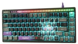 Фото: Клавіатура Bloody AT75 Alpha Optical Switch Cypher Ghost (AT75 Cypher Ghost) № 3 | KTC