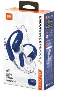Фото: Навушники JBL Endurance Peak 4 TWS Blue (JBLENDUPEAK4BLU) № 8 | KTC