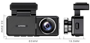 Відеореєстратор Aspiring Alibi 11 QHD 2K Dual Wi-Fi (AL-CD1001)