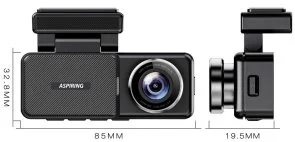 Фото: Відеореєстратор Aspiring Alibi 11 QHD 2K Dual Wi-Fi (AL-CD1001) № 8 | KTC